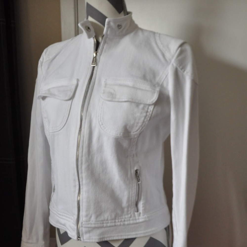 Ralph Lauren white Jean Jacket